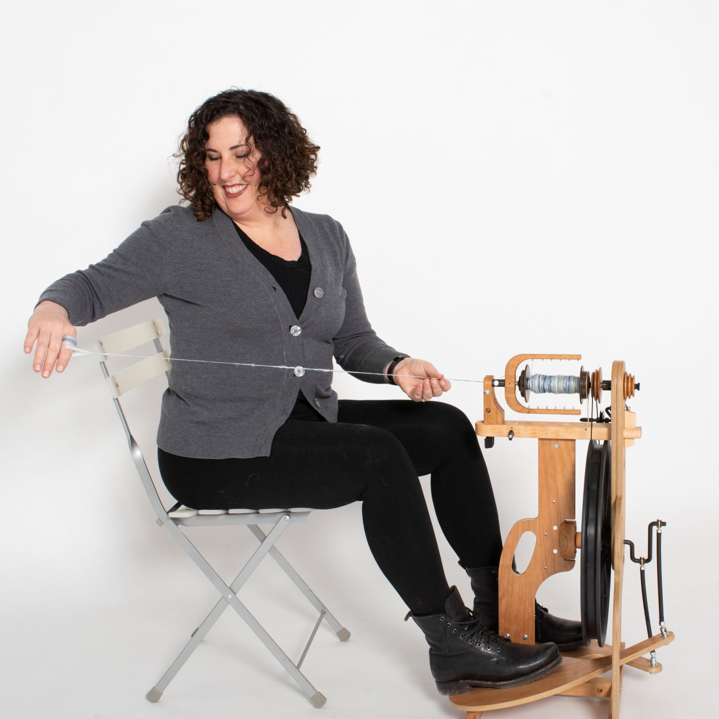 Spinning the Next Steps on a Wheel - SOLD OUT